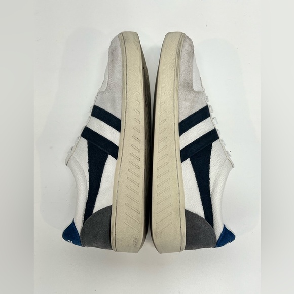 GOLA Grand slam Trident White and blue low top Sneakers size 11 - Picture 4 of 7